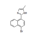 2-(4-Bromo-1-naphthyl)-5-methylimidazole