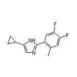 5-Cyclopropyl-2-(4,5-difluoro-2-methylphenyl)-1H-imidazole