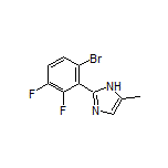 2-(6-Bromo-2,3-difluorophenyl)-5-methyl-1H-imidazole