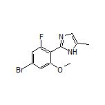 2-(4-Bromo-2-fluoro-6-methoxyphenyl)-5-methyl-1H-imidazole