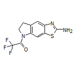 1-(2-Amino-6,7-dihydro-5H-thiazolo[4,5-f]indol-5-yl)-2,2,2-trifluoroethanone