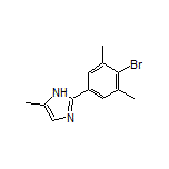 2-(4-Bromo-3,5-dimethylphenyl)-5-methyl-1H-imidazole