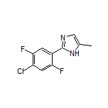 2-(4-Chloro-2,5-difluorophenyl)-5-methyl-1H-imidazole