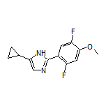 5-Cyclopropyl-2-(2,5-difluoro-4-methoxyphenyl)-1H-imidazole