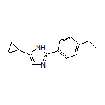 5-Cyclopropyl-2-(4-ethylphenyl)-1H-imidazole