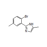 2-(2-Bromo-5-methylphenyl)-5-methyl-1H-imidazole