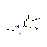 2-(4-Bromo-3,5-difluorophenyl)-5-methyl-1H-imidazole