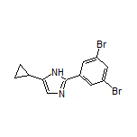 5-Cyclopropyl-2-(3,5-dibromophenyl)-1H-imidazole