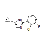 2-(2-Chloro-3-fluorophenyl)-5-cyclopropyl-1H-imidazole