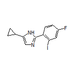 5-Cyclopropyl-2-(4-fluoro-2-iodophenyl)-1H-imidazole