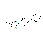 2-([1,1’-Biphenyl]-4-yl)-5-cyclopropyl-1H-imidazole