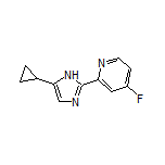 2-(5-Cyclopropyl-1H-imidazol-2-yl)-4-fluoropyridine