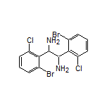 1,2-Bis(2-bromo-6-chlorophenyl)-1,2-ethanediamine