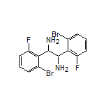 1,2-Bis(2-bromo-6-fluorophenyl)-1,2-ethanediamine