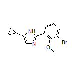 2-(3-Bromo-2-methoxyphenyl)-5-cyclopropyl-1H-imidazole