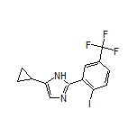 5-Cyclopropyl-2-[2-iodo-5-(trifluoromethyl)phenyl]-1H-imidazole