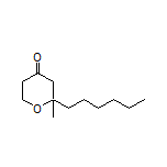 2-Hexyl-2-methyldihydro-2H-pyran-4(3H)-one