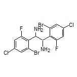 1,2-Bis(2-bromo-4-chloro-6-fluorophenyl)-1,2-ethanediamine