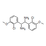 1,2-Bis(2-chloro-3-methoxyphenyl)-1,2-ethanediamine