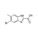 5-Bromo-6-methylbenzimidazole-2-carboxylic Acid