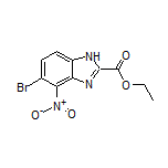 Ethyl 5-Bromo-4-nitrobenzimidazole-2-carboxylate