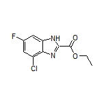 Ethyl 4-Chloro-6-fluorobenzimidazole-2-carboxylate