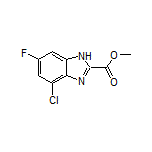 Methyl 4-Chloro-6-fluorobenzimidazole-2-carboxylate