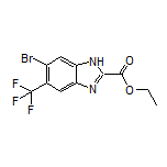 Ethyl 6-Bromo-5-(trifluoromethyl)benzimidazole-2-carboxylate