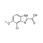 4-Chloro-5-methoxybenzimidazole-2-carboxylic Acid