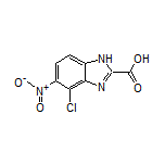 4-Chloro-5-nitrobenzimidazole-2-carboxylic Acid