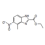 Ethyl 4-Methyl-5-nitrobenzimidazole-2-carboxylate