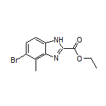 Ethyl 5-Bromo-4-methylbenzimidazole-2-carboxylate