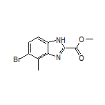 Methyl 5-Bromo-4-methylbenzimidazole-2-carboxylate