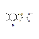 Methyl 4-Bromo-5,6-dimethylbenzimidazole-2-carboxylate