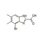 4-Bromo-5,6-dimethylbenzimidazole-2-carboxylic Acid