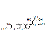 (2S,3R,4R,5S,6R)-2-[4-Chloro-3-[4-[[(S)-1,4-dihydroxybutan-2-yl]oxy]benzyl]phenyl]-6-(hydroxymethyl)tetrahydro-2H-pyran-3,4,5-triol