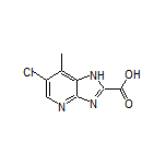 6-Chloro-7-methyl-1H-imidazo[4,5-b]pyridine-2-carboxylic Acid