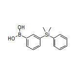 3-[Dimethyl(phenyl)silyl]phenylboronic Acid