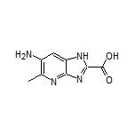 6-Amino-5-methyl-1H-imidazo[4,5-b]pyridine-2-carboxylic Acid