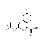 (S)-2-(Boc-amino)-2-(trans-4-methylcyclohexyl)acetic Acid