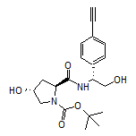 (2S,4R)-1-Boc-N-[(R)-1-(4-ethynylphenyl)-2-hydroxyethyl]-4-hydroxypyrrolidine-2-carboxamide