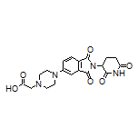 2-[4-(2-(2,6-Dioxo-3-piperidyl)-1,3-dioxo-5-isoindolinyl)-1-piperazinyl]acetic Acid