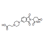 3-[4-[2-(2,6-Dioxo-3-piperidyl)-1,3-dioxo-5-isoindolinyl]-1-piperazinyl]propanoic Acid