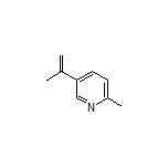 2-Methyl-5-(1-propen-2-yl)pyridine