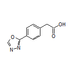 2-[4-(1,3,4-Oxadiazol-2-yl)phenyl]acetic Acid