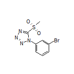 1-(3-Bromophenyl)-5-(methylsulfonyl)-1H-tetrazole