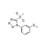 1-(3-Methoxyphenyl)-5-(methylsulfonyl)-1H-tetrazole