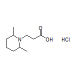 3-(2,6-Dimethyl-1-piperidyl)propanoic Acid Hydrochloride