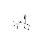 1-[(Trimethylsilyl)oxy]cyclobutanecarbonitrile