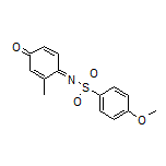 4-Methoxy-N-(2-methyl-4-oxocyclohexa-2,5-dien-1-ylidene)benzenesulfonamide